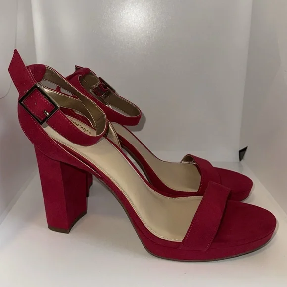 Sam Edelman Circus Annette Platform Heel Slingback Sandal Women’s 9 Pink - Picture 2 of 12